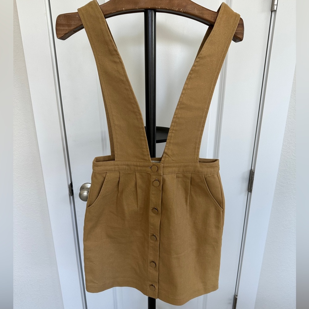 Corduroy Pinafore Dress